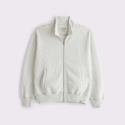Abercrombie Heritage Heavyweight Full-Zip Sweatshirt