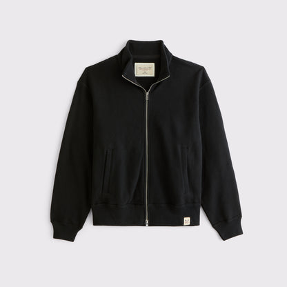Abercrombie Heritage Heavyweight Full-Zip Sweatshirt