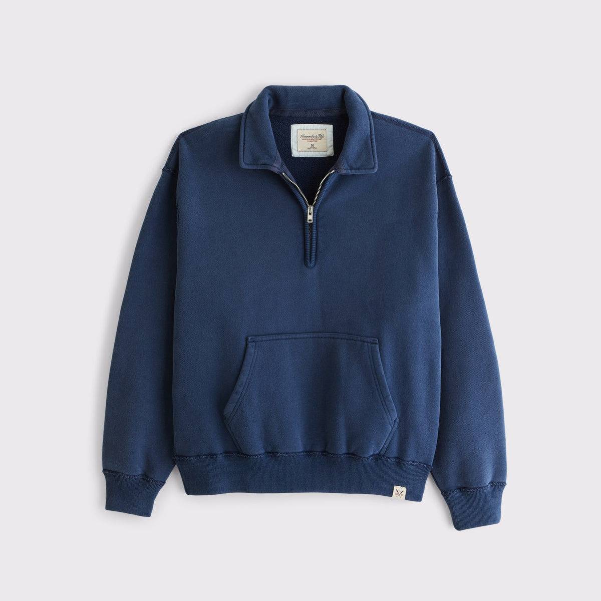 Abercrombie Heritage Heavyweight Half-Zip Sweatshirt