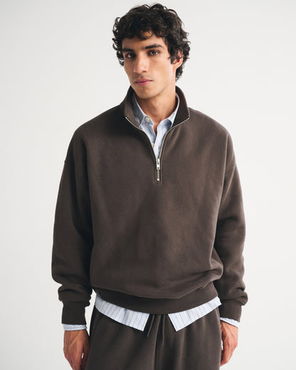 Abercrombie Essential Half-Zip Sweatshirt