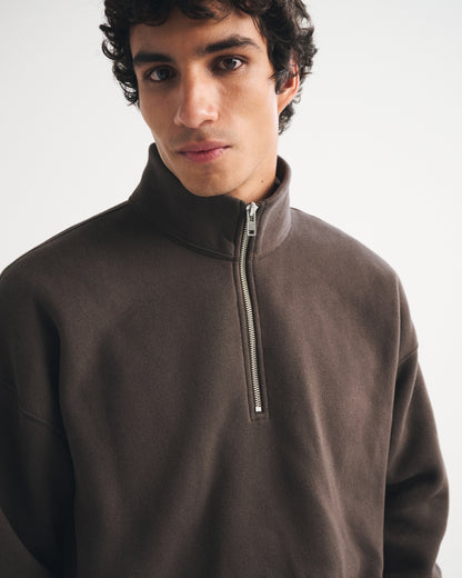 Abercrombie Essential Half-Zip Sweatshirt