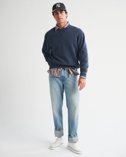 Abercrombie Heritage Heavyweight Crew Sweatshirt