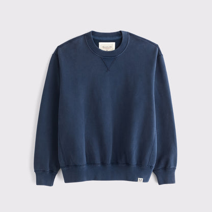 Abercrombie Heritage Heavyweight Crew Sweatshirt