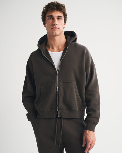 Abercrombie Essential Full-Zip Hoodie