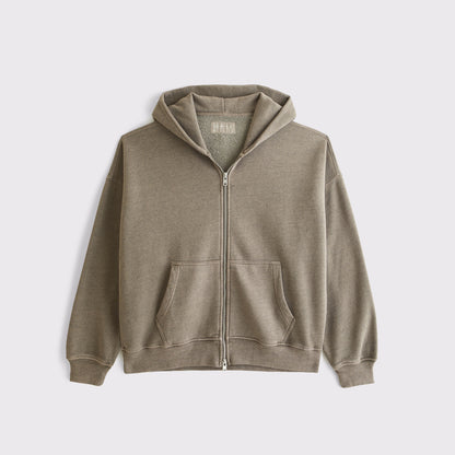 Abercrombie Essential Full-Zip Hoodie