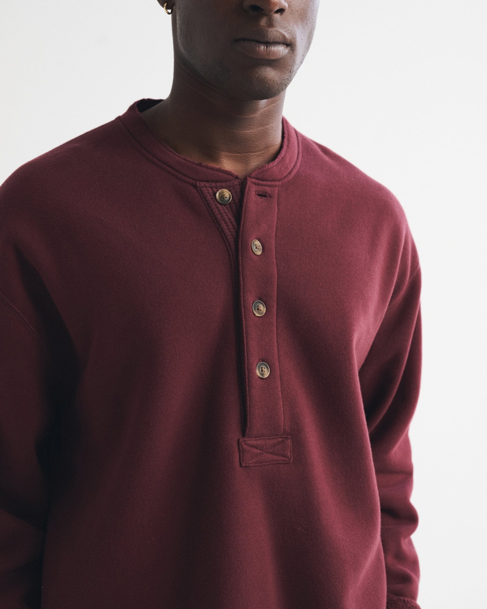 Abercrombie Henley Sweatshirt