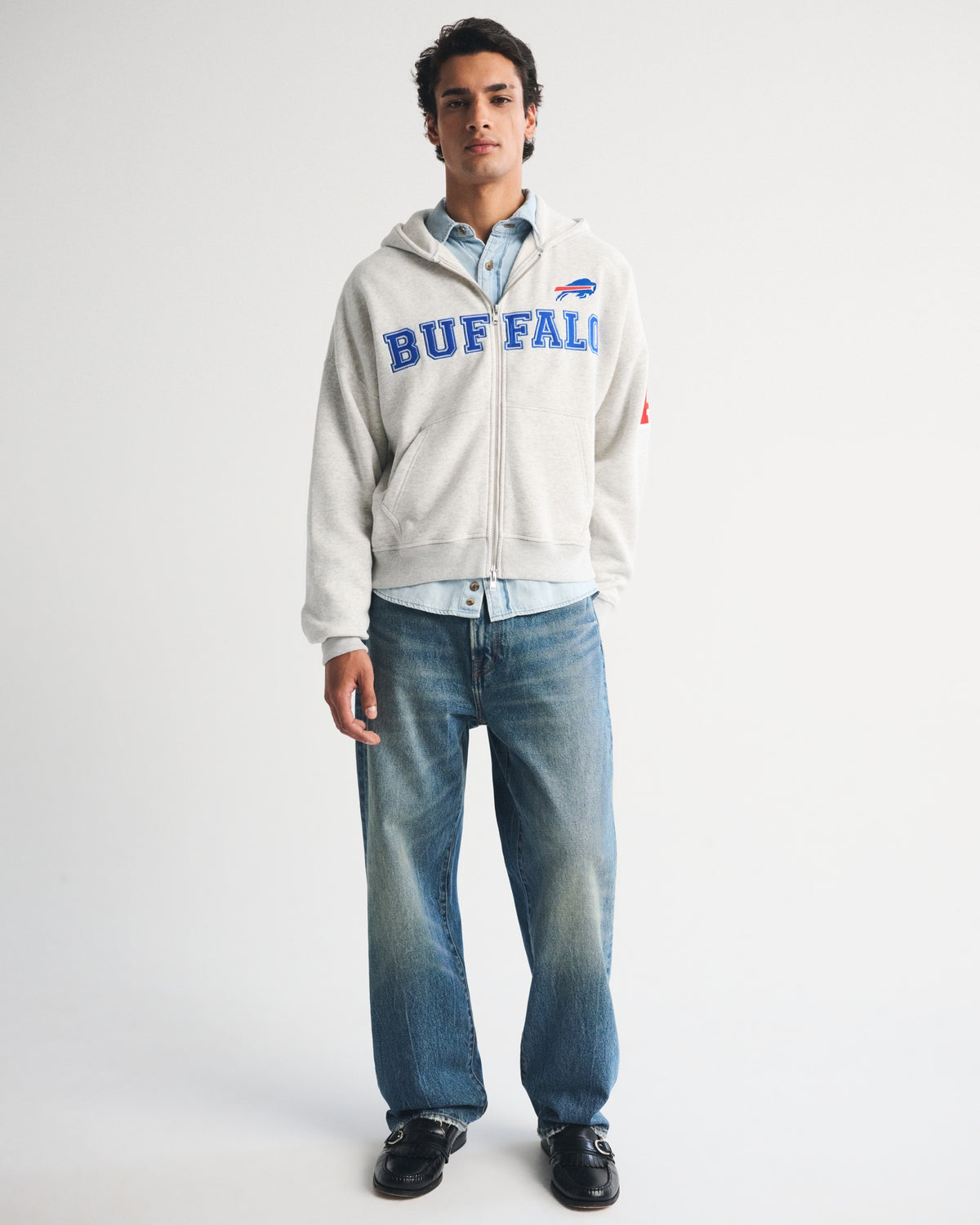 Abercrombie San Francisco 49ers Full-Zip Hoodie