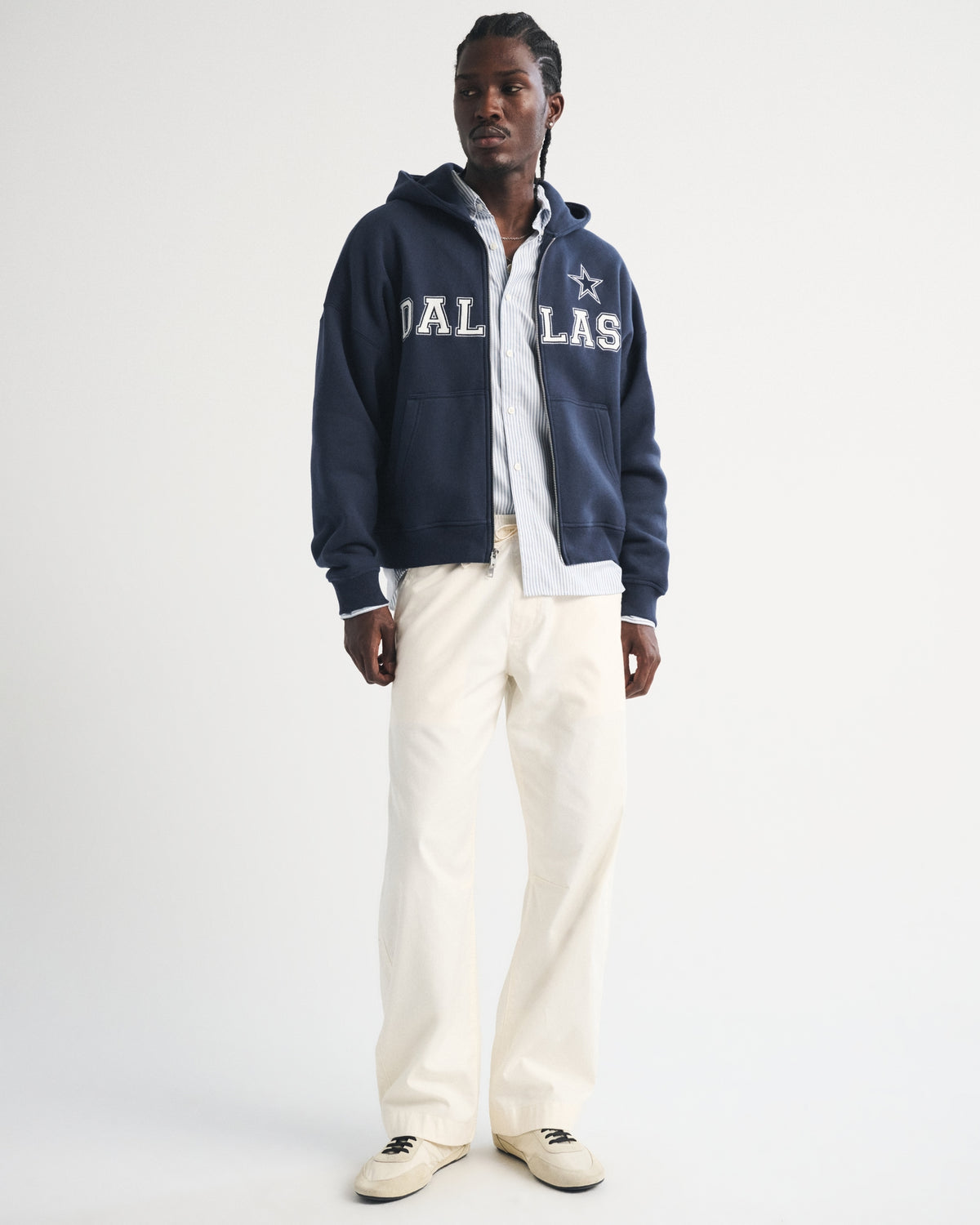 Abercrombie San Francisco 49ers Full-Zip Hoodie