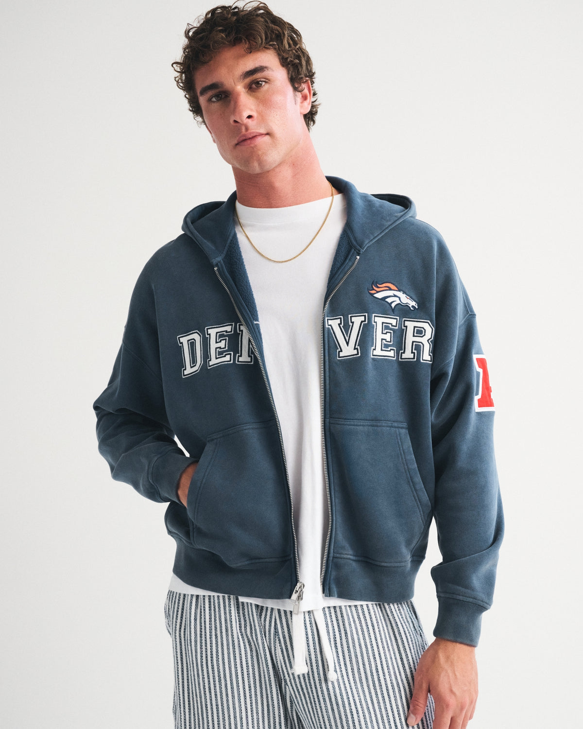 Abercrombie San Francisco 49ers Full-Zip Hoodie