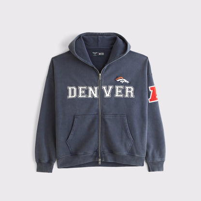 Abercrombie San Francisco 49ers Full-Zip Hoodie