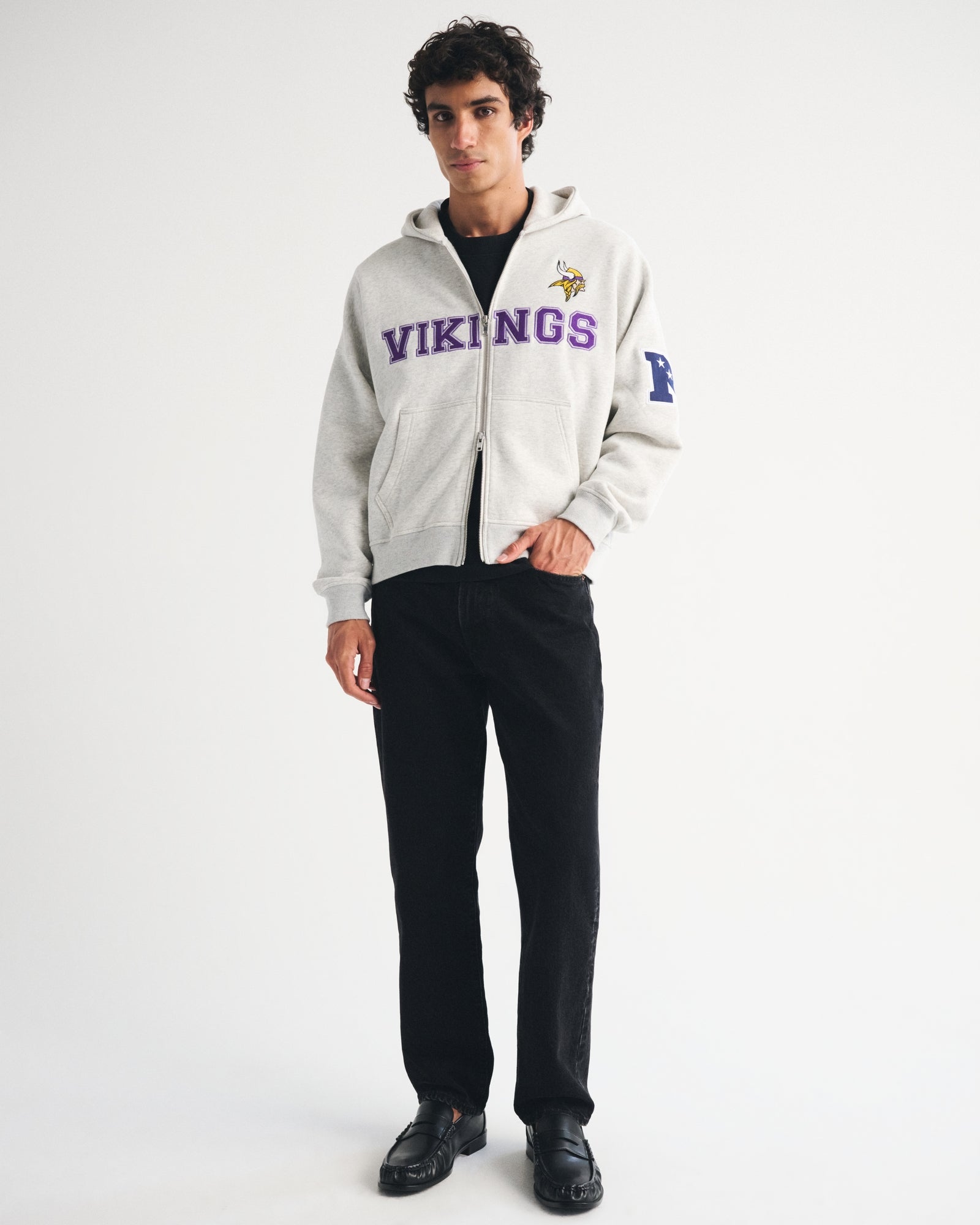 Abercrombie San Francisco 49ers Full-Zip Hoodie