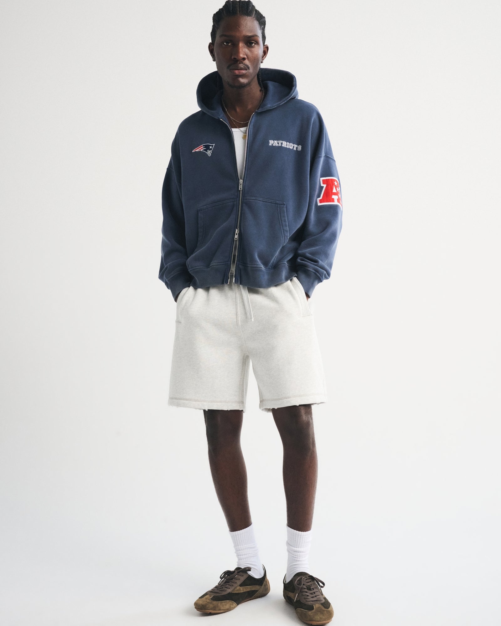 Abercrombie San Francisco 49ers Full-Zip Hoodie