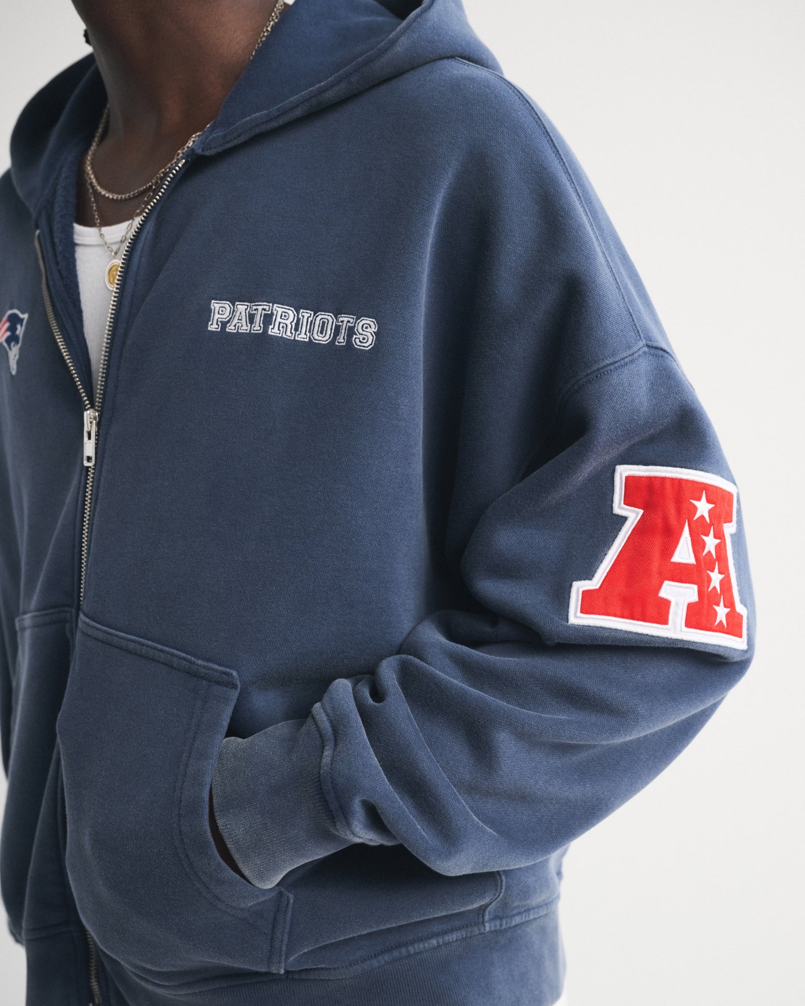 Abercrombie San Francisco 49ers Full-Zip Hoodie