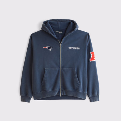 Abercrombie San Francisco 49ers Full-Zip Hoodie