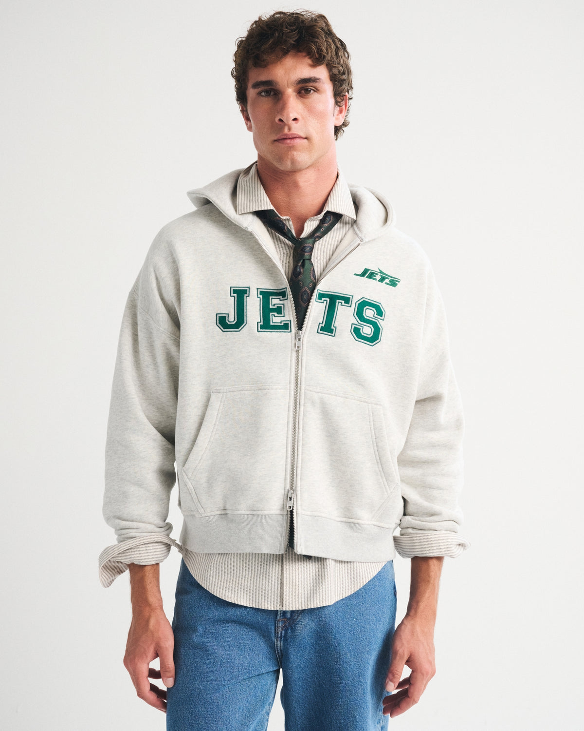 Abercrombie San Francisco 49ers Full-Zip Hoodie