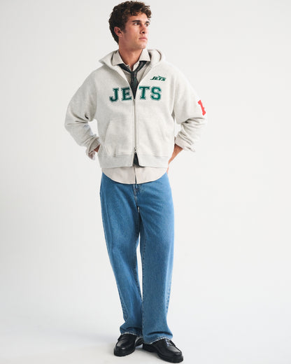 Abercrombie San Francisco 49ers Full-Zip Hoodie