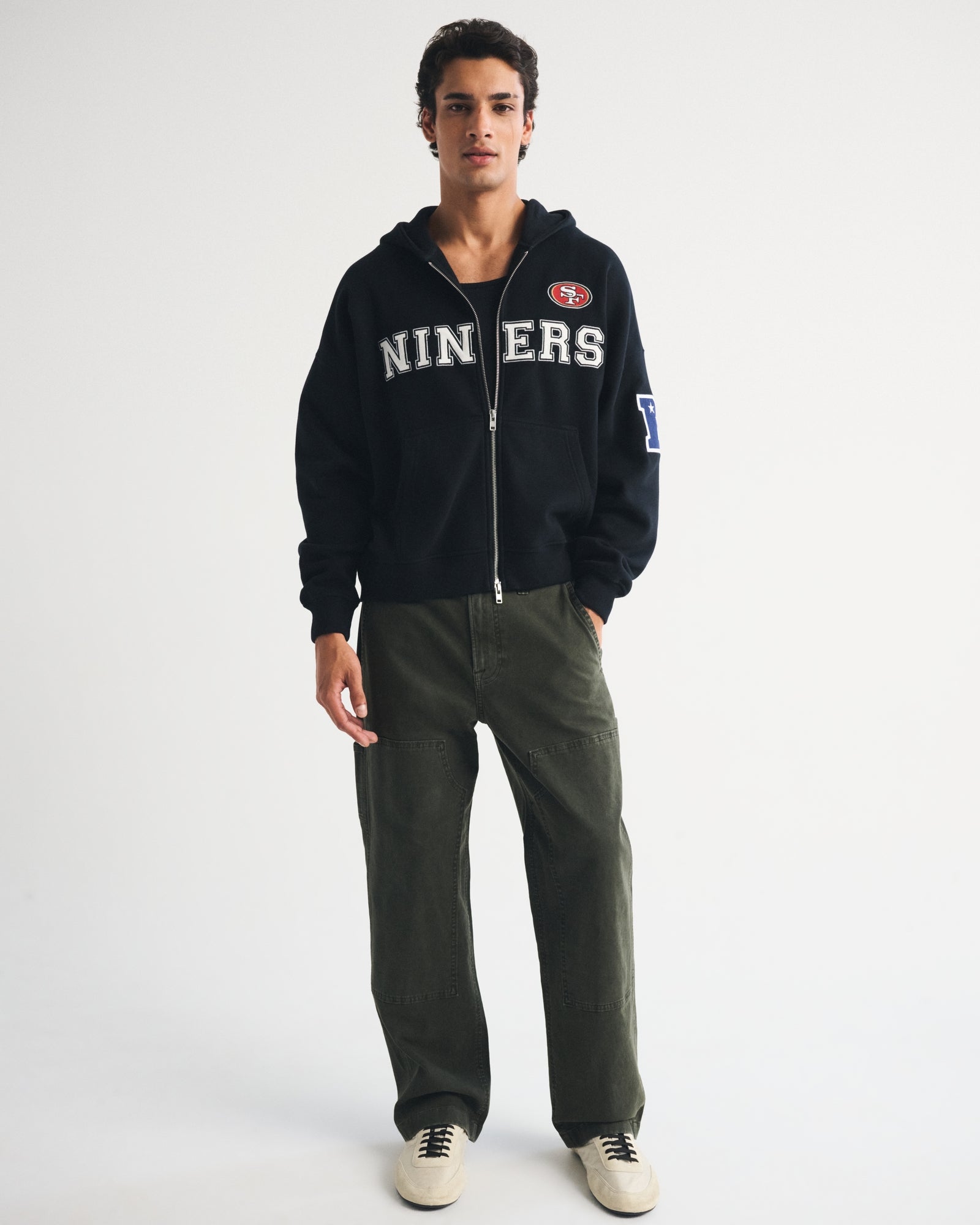 Abercrombie San Francisco 49ers Full-Zip Hoodie
