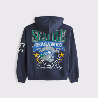 Abercrombie San Francisco 49ers Full-Zip Hoodie
