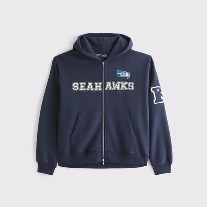 Abercrombie San Francisco 49ers Full-Zip Hoodie