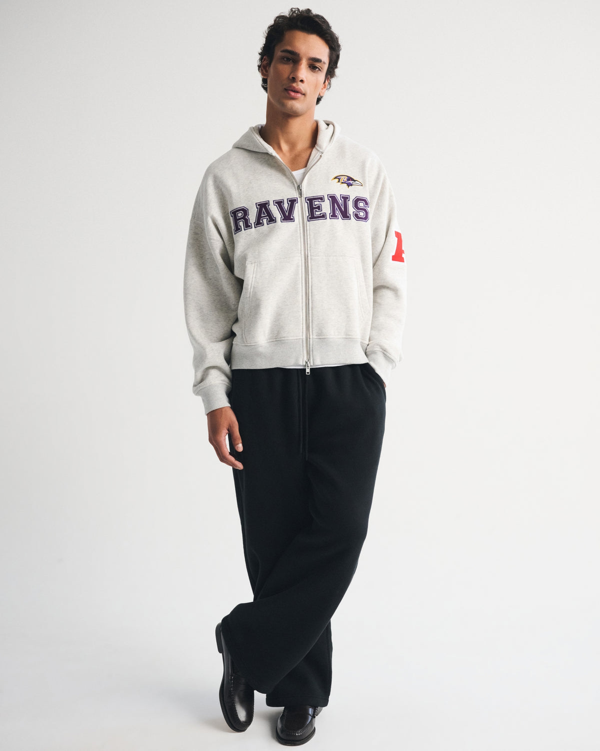 Abercrombie San Francisco 49ers Full-Zip Hoodie