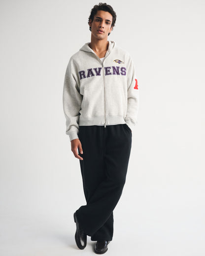 Abercrombie San Francisco 49ers Full-Zip Hoodie