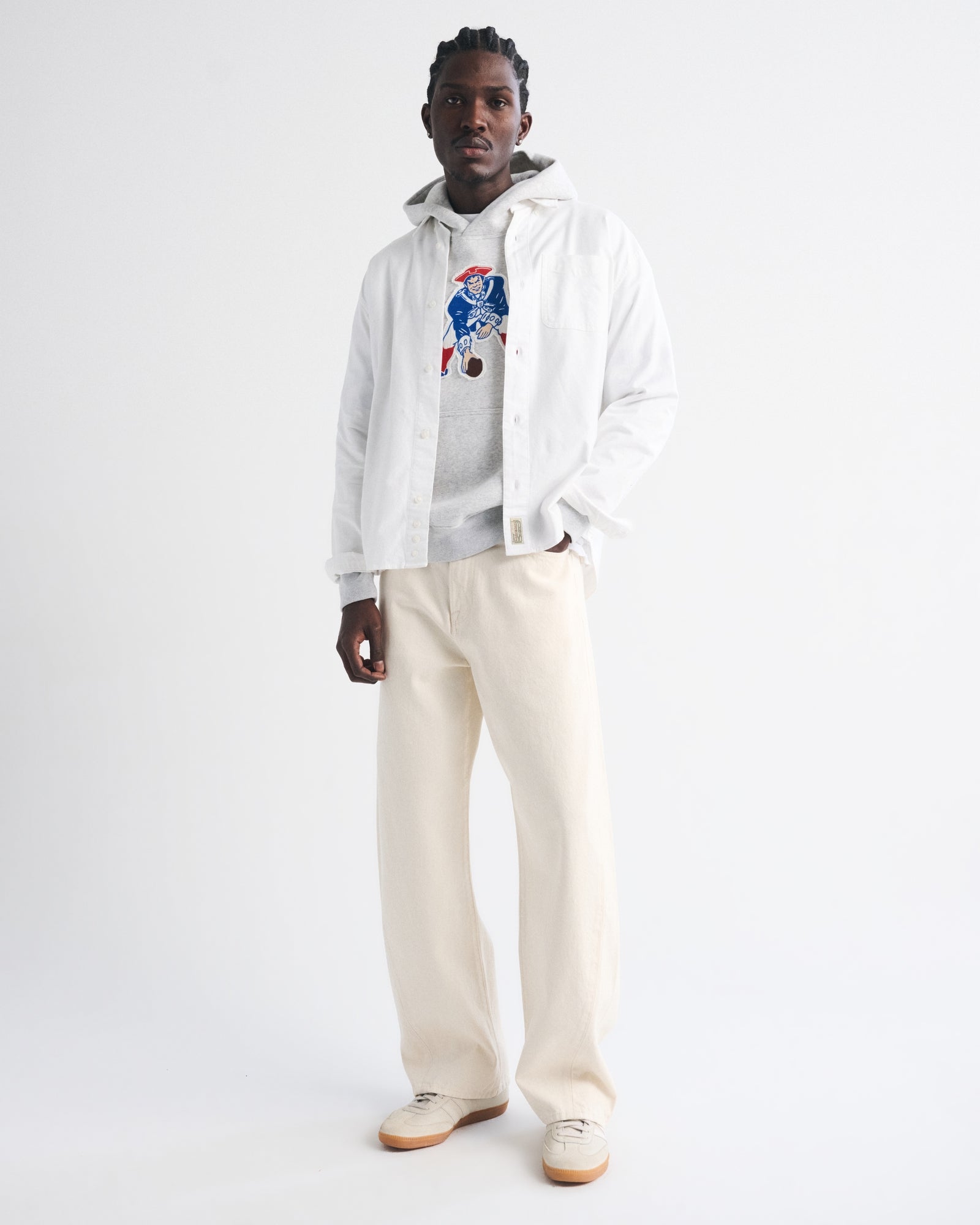 Abercrombie Buffalo Bills Popover Hoodie