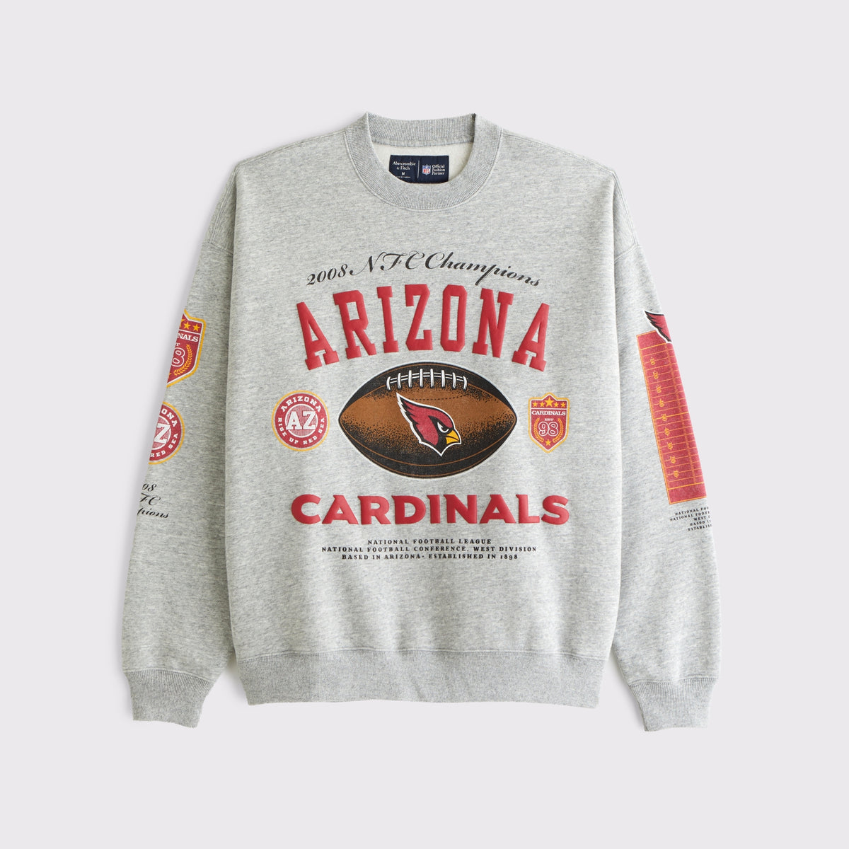 Abercrombie Green Bay Packers Crew Sweatshirt