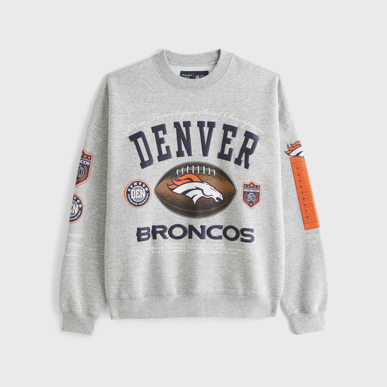 Abercrombie Green Bay Packers Crew Sweatshirt