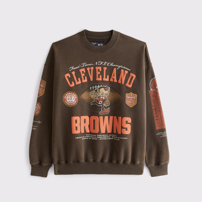 Abercrombie Green Bay Packers Crew Sweatshirt