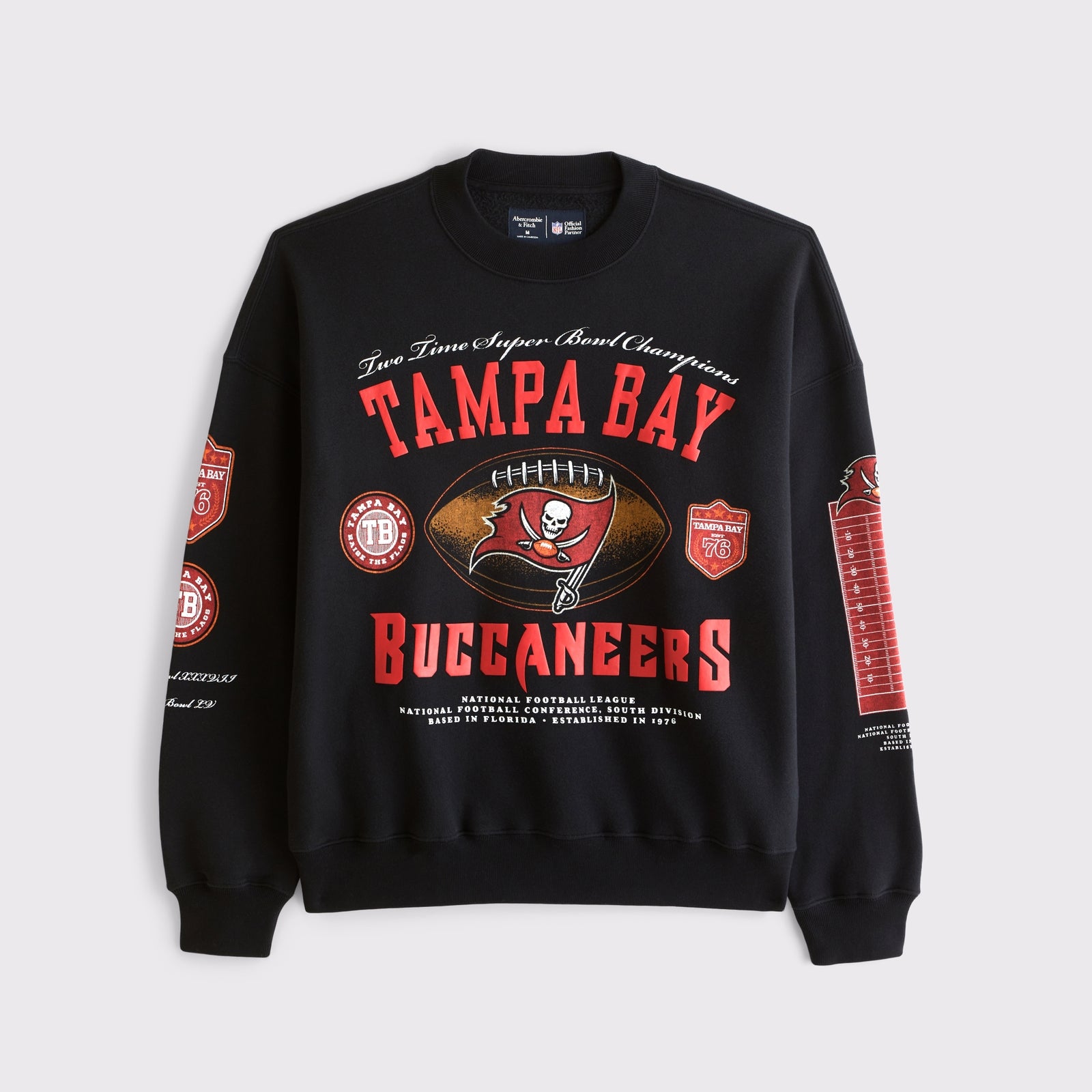Abercrombie Green Bay Packers Crew Sweatshirt