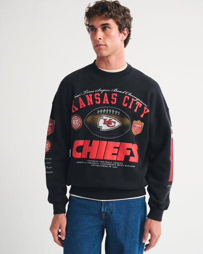 Abercrombie Green Bay Packers Crew Sweatshirt