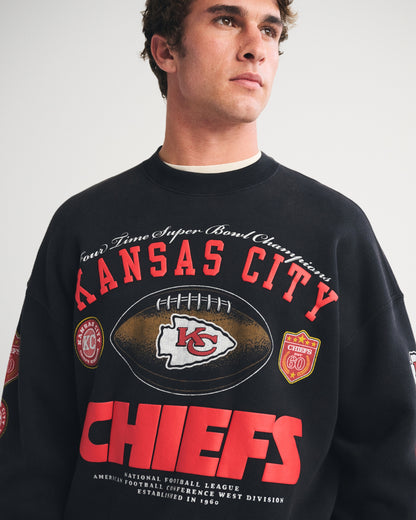 Abercrombie Green Bay Packers Crew Sweatshirt