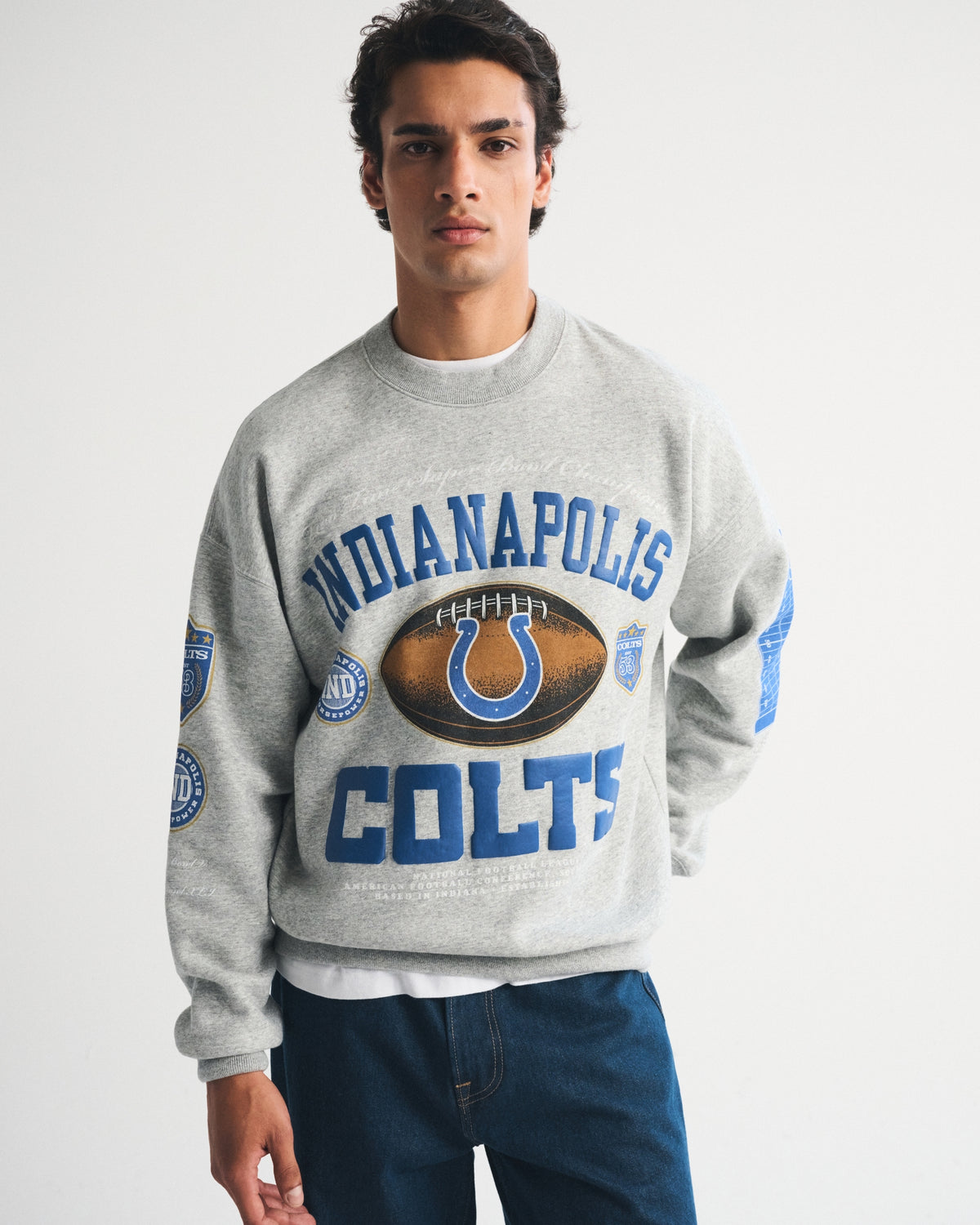 Abercrombie Green Bay Packers Crew Sweatshirt