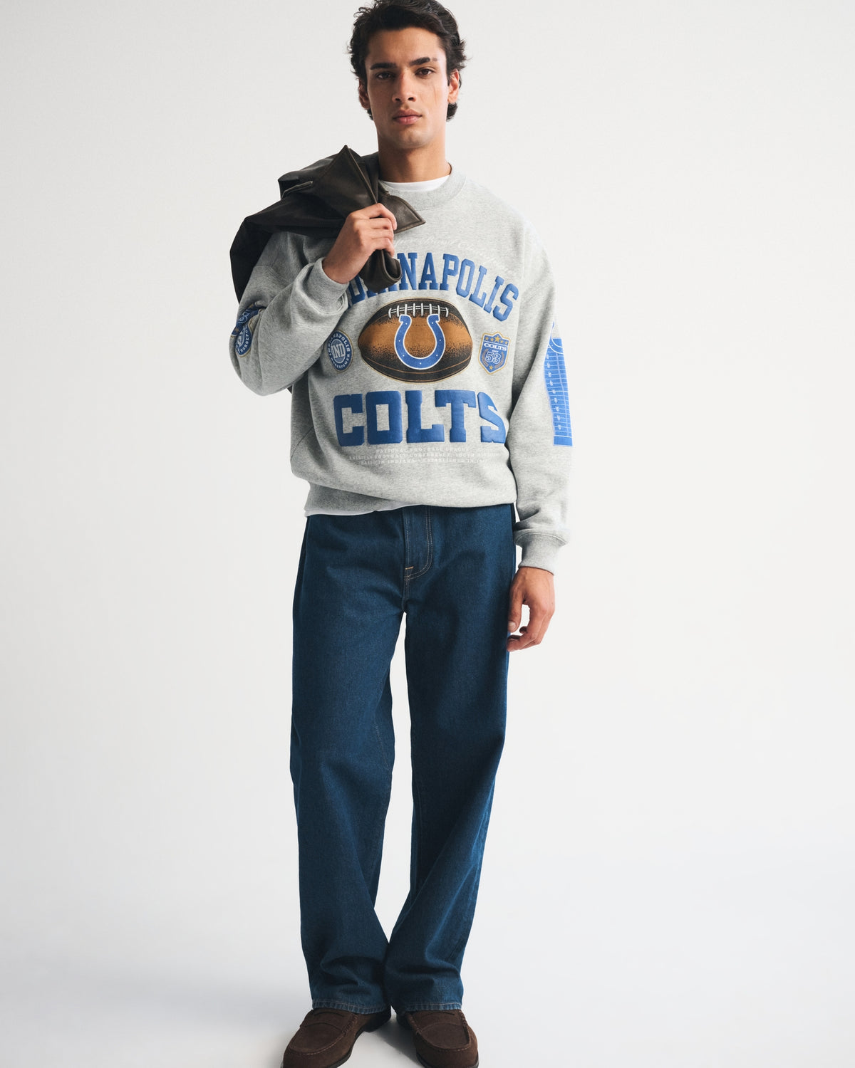 Abercrombie Green Bay Packers Crew Sweatshirt