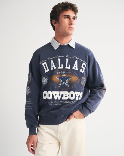 Abercrombie Green Bay Packers Crew Sweatshirt
