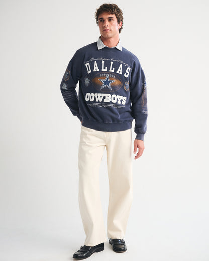Abercrombie Green Bay Packers Crew Sweatshirt