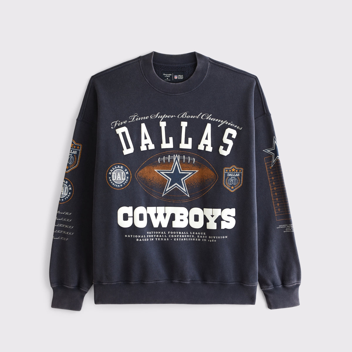 Abercrombie Green Bay Packers Crew Sweatshirt