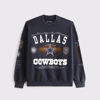 Abercrombie Green Bay Packers Crew Sweatshirt