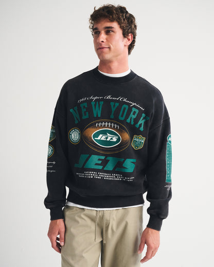 Abercrombie Green Bay Packers Crew Sweatshirt