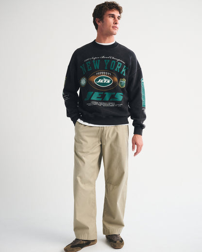Abercrombie Green Bay Packers Crew Sweatshirt