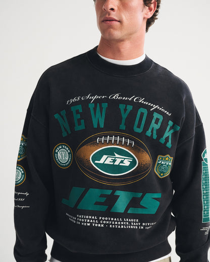 Abercrombie Green Bay Packers Crew Sweatshirt