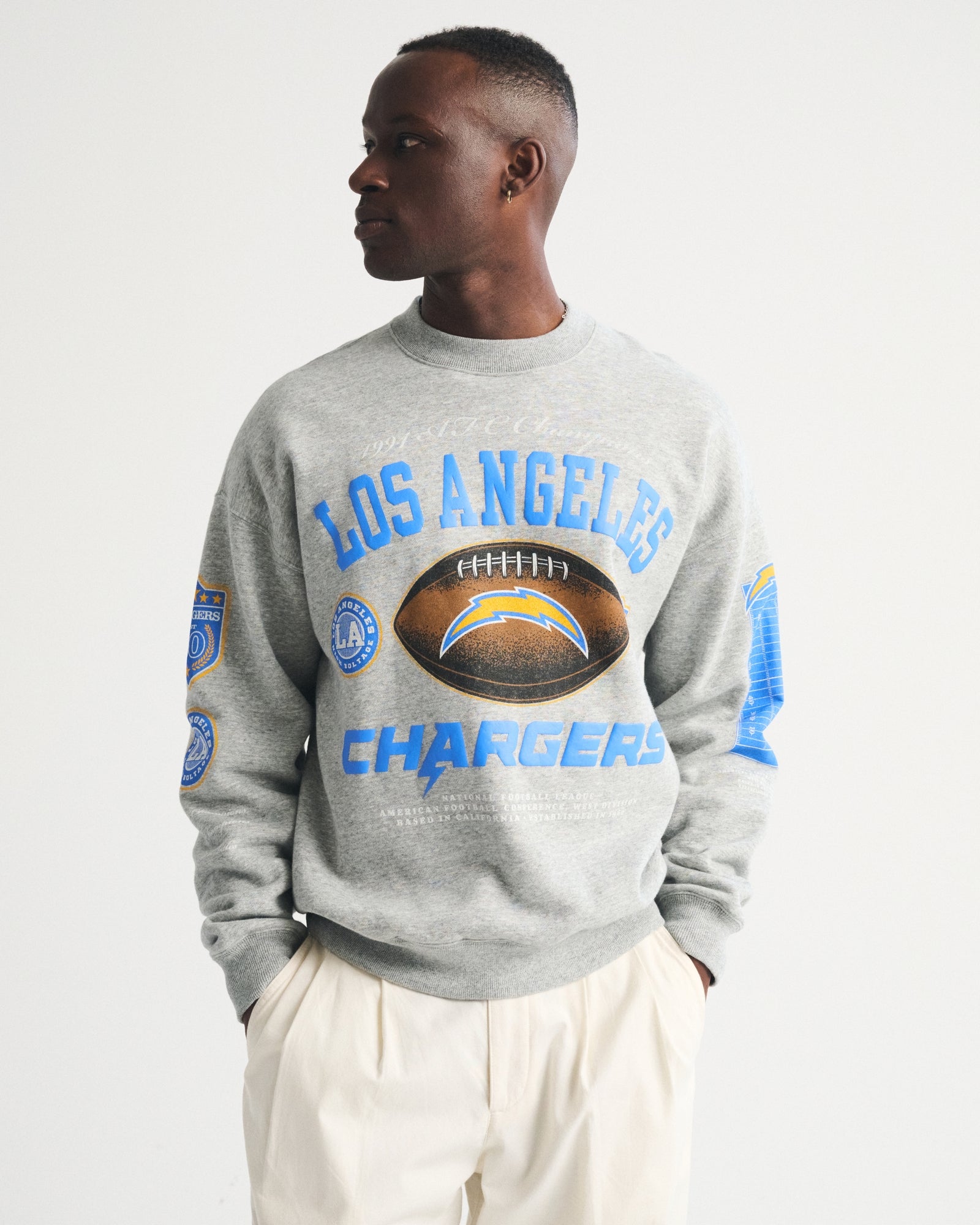 Abercrombie Green Bay Packers Crew Sweatshirt