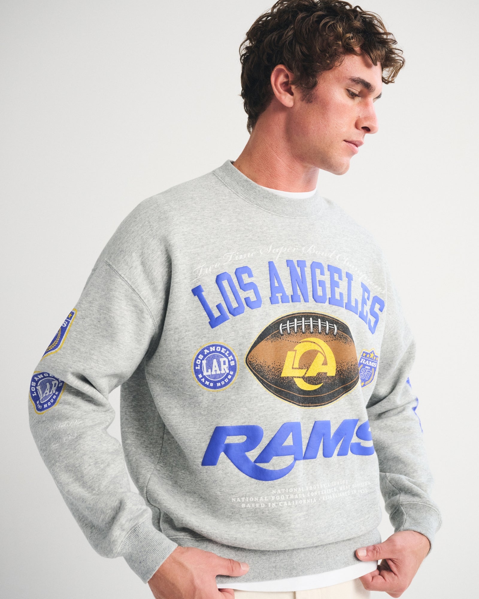 Abercrombie Green Bay Packers Crew Sweatshirt