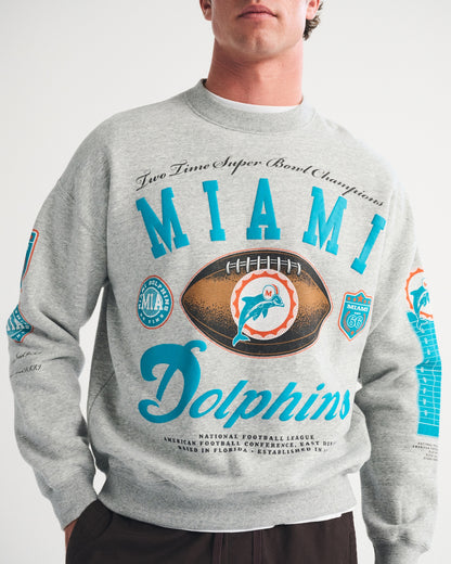 Abercrombie Green Bay Packers Crew Sweatshirt