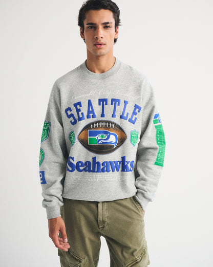 Abercrombie Green Bay Packers Crew Sweatshirt