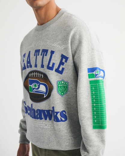 Abercrombie Green Bay Packers Crew Sweatshirt