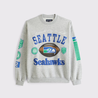Abercrombie Green Bay Packers Crew Sweatshirt