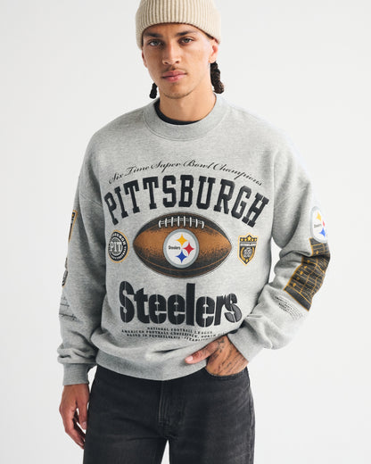 Abercrombie Green Bay Packers Crew Sweatshirt