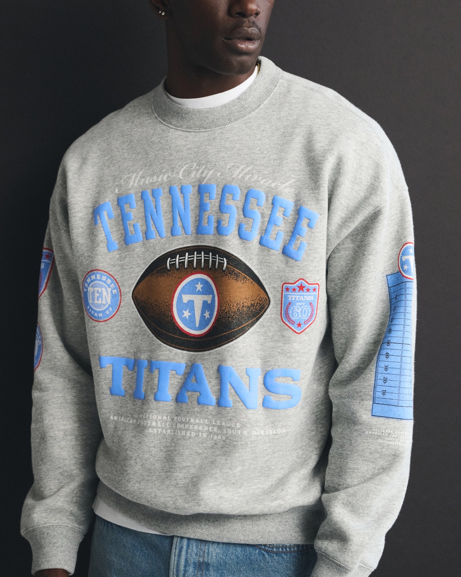 Abercrombie Green Bay Packers Crew Sweatshirt