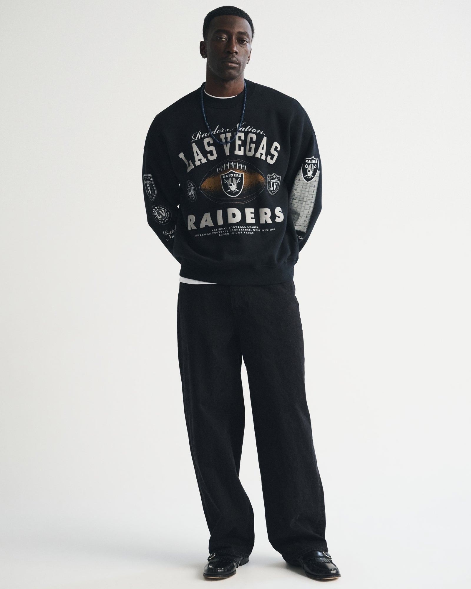 Abercrombie Green Bay Packers Crew Sweatshirt